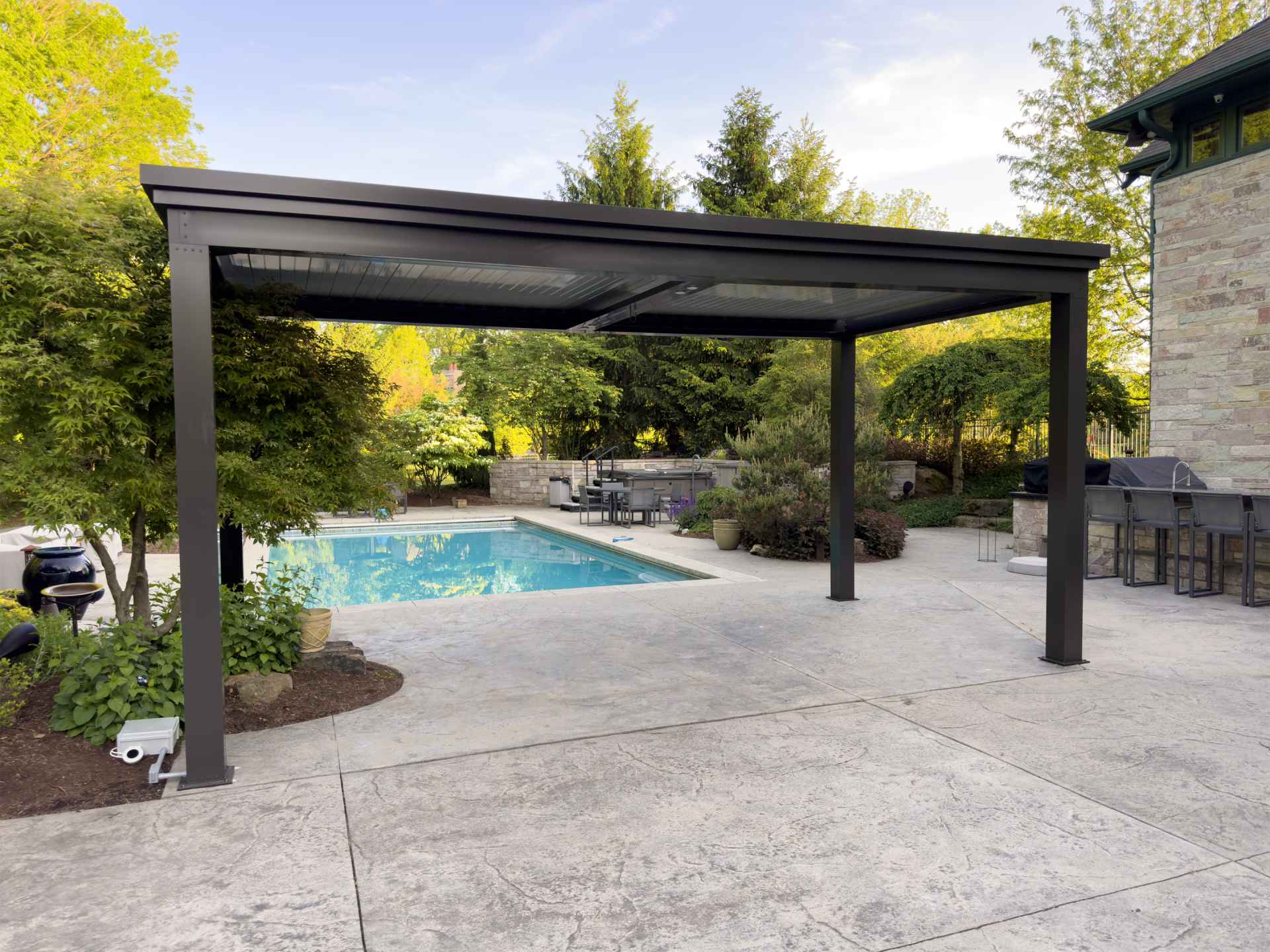 Concrete Pergola